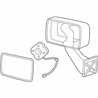 OEM 2006 Hummer H3 Mirror Assembly - 15884835