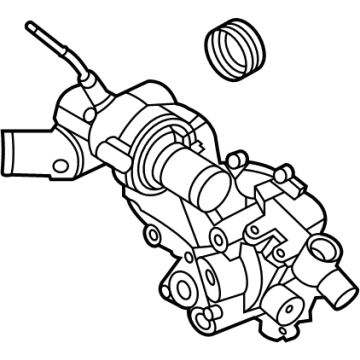 OEM 2022 Ford Bronco TUBE - WATER OUTLET - ML3Z-8K153-E