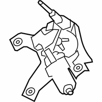 OEM 2013 Jeep Compass Motor-LIFTGATE WIPER - 5116146AE