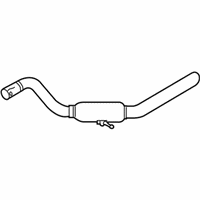 OEM 2004 Mercury Mountaineer Tailpipe - 4L2Z-5202-AB