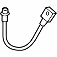 OEM Infiniti Hose Assy-Brake, Rear RH - 46210-1MM2A