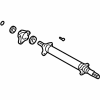 OEM 2008 Kia Sorento Shaft-Output - 532703E800