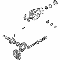 OEM 2003 Kia Sorento Driving Differential-Front - 536003E502