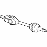 OEM 2015 Chevrolet Cruze Axle Shaft Assembly - 13390552