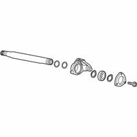 OEM Chevrolet Front Wheel Drive Intermediate Shaft Assembly - 23311285