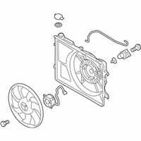 OEM Kia Forte Koup Blower Assembly-Radiator - 253801M120