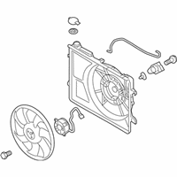 OEM 2010 Kia Forte Koup Blower Assembly-Radiator - 253801M120