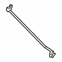 OEM 2020 Toyota Corolla Support Rod - 53440-02270