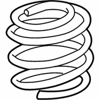 OEM 2022 Ford Transit Connect Coil Spring - DV6Z-5310-G