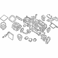 OEM 2013 Nissan Frontier Blower Assembly-Air Conditioner - 27210-9BP1A