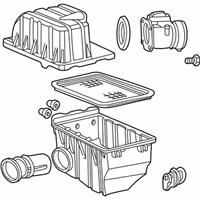 OEM Ford Explorer Air Cleaner Assembly - 1L2Z-9600-BF