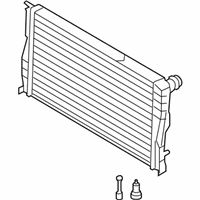 OEM 2008 BMW 328xi Radiator - 17-11-7-559-273