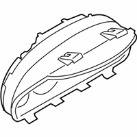 OEM 2017 BMW X4 Instrument Cluster - 62106835412