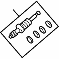 OEM Toyota Land Cruiser Pinion Valve - 44201-60040