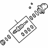 OEM Toyota Land Cruiser Valve Assy, Power Steering Control - 44210-60040