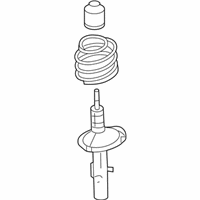 OEM 2009 Ford Taurus Strut - 8G1Z-18124-C