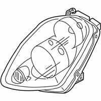 OEM Infiniti G35 Headlamp Housing Assembly, Left - 26075-AL520