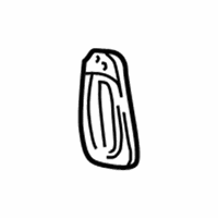 OEM 1999 Ford F-150 Handle, Outside - F75Z-1826600-AAA