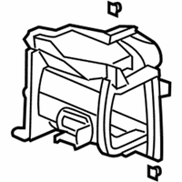 OEM 2005 Honda Accord Case Sub-Assy., Duct - 79107-SDN-A01