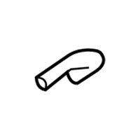 OEM 2004 Chevrolet Tracker Heater Hose - 91177065