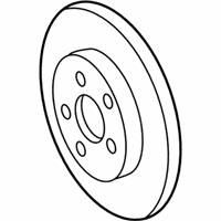 OEM Dodge Caravan Brake Rotor - 4721820AG