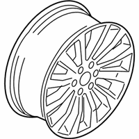 OEM 2021 Lincoln Navigator Wheel, Alloy - JL7Z-1007-B