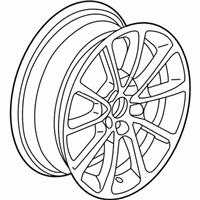 OEM 2015 Acura TLX Wheel 18X7 1/2 J (Tpms - 42700-TZ3-A31