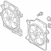 OEM Mercury Mariner Fan Assembly - 5L8Z-8C607-GD