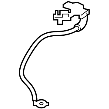 OEM 2021 BMW 840i Battery Cable, Negative, Ibs - 61-21-9-442-115