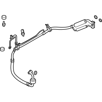 OEM 2022 Hyundai Santa Cruz TUBE-SUCTION & LIQUID - 97777-K5000