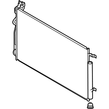 OEM Kia Sorento CONDENSER Assembly-COOLE - 97606P2000