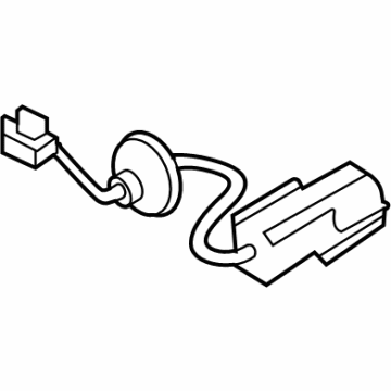OEM Hyundai Santa Cruz HOLDER & WIRING-REAR COMBI, I/S - 92492-K5000