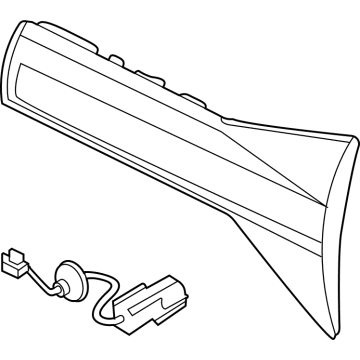 OEM Hyundai Santa Cruz LAMP ASSY-REAR COMB INSIDE, RH - 92404-K5000