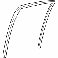OEM 2006 Lexus GS300 Run, Rear Door Window, RH - 68142-30200