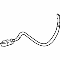 OEM BMW 550i GT Rear Door Handle Bowden Cable - 51-22-7-197-801