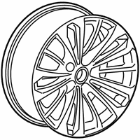 OEM Cadillac CT6 Wheel - 22941663