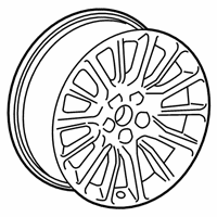 OEM Cadillac CT6 Wheel - 84506773