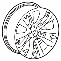 OEM 2019 Cadillac CT6 Wheel - 84506774