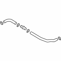 OEM Hyundai Santa Fe Hose Assembly-Radiator, UPR - 25414-S1700