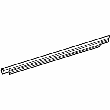OEM 2020 Toyota Highlander Belt Weatherstrip - 68173-0E080