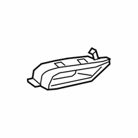 OEM 2022 BMW X7 TRIM, EXHAUST END PIPE, RIGH - 51-12-8-093-096