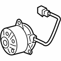 OEM Toyota RAV4 Fan Motor - 16363-31110