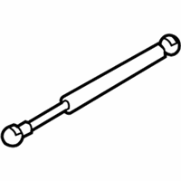 OEM 2013 BMW 740i Gas-Filled Strut, Bonnet, Passive - 51-23-7-185-032