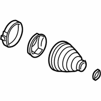 OEM 2005 Saturn Ion Boot Kit, Front Wheel Drive Shaft Tri-Pot Joint - 10393274