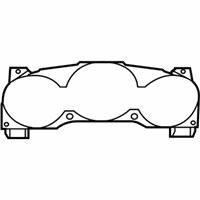 OEM 2009 Dodge Avenger Cluster-Instrument Panel - 5107701AH