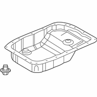 OEM 2015 Chevrolet Camaro Oil Pan - 24297104