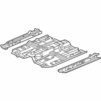 OEM 1999 Honda Accord Floor, FR. - 65100-S84-A02ZZ