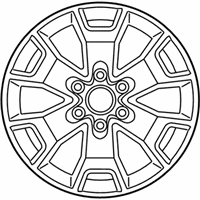 OEM 2020 Nissan Frontier Wheel-Aluminum - 40300-9BK9A