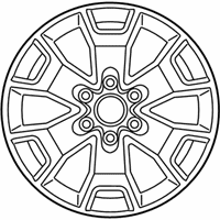 OEM 2016 Nissan Frontier Wheel-Aluminum - 40300-9BK9A