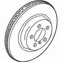 OEM 2013 BMW 740Li Brake Disc And Pad Kit - 34116775289